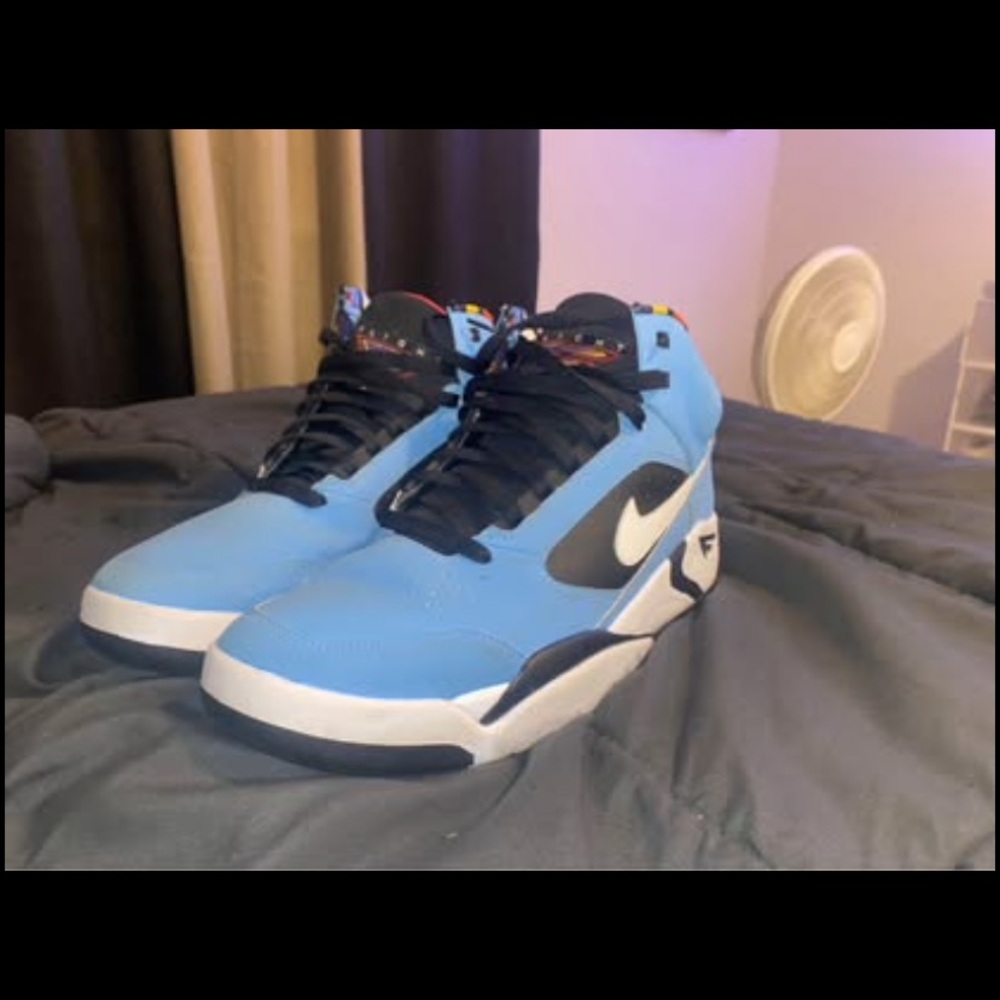 Nike Sky Blue and Black High-Tops